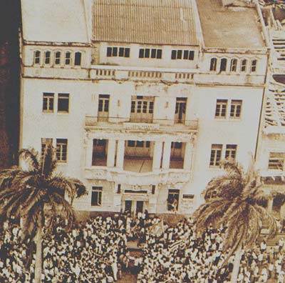 Sede da UNE na praia do Flamengo